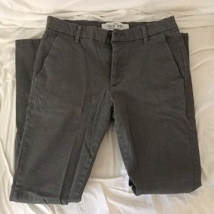 Grey Stretch Skinny Pants